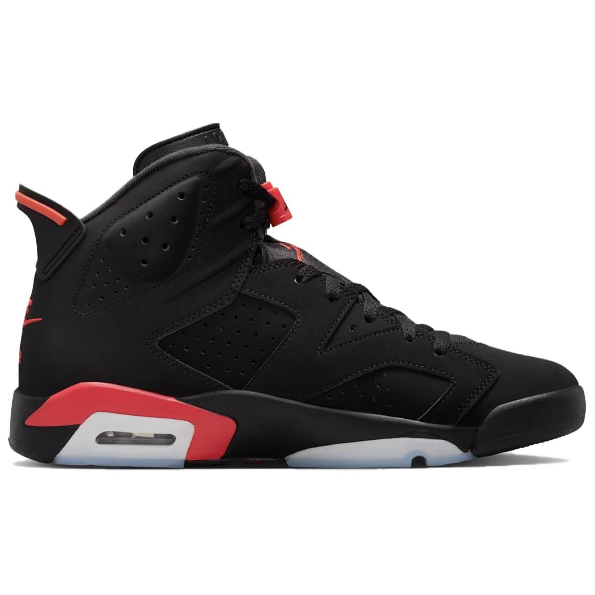 Ретро баскетбольные кроссовки Jordan Air Jordan 6 Хай-топы Ретро-баскетбольные кроссовки Мужской Черно-красный - изображение 2