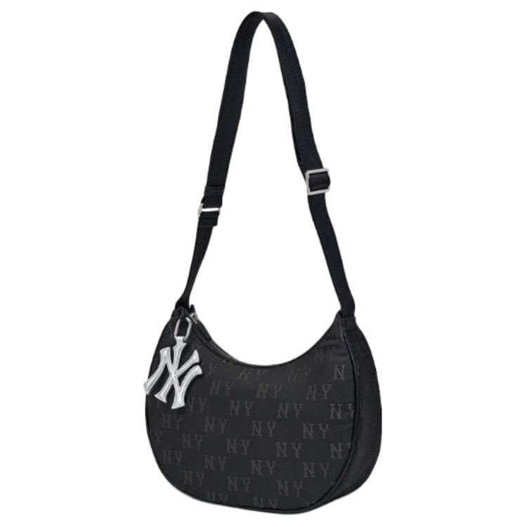 Мини-сумка MLB MONOGRAM Полиэстеровая сумка через плечо Женская Черная - изображение 2