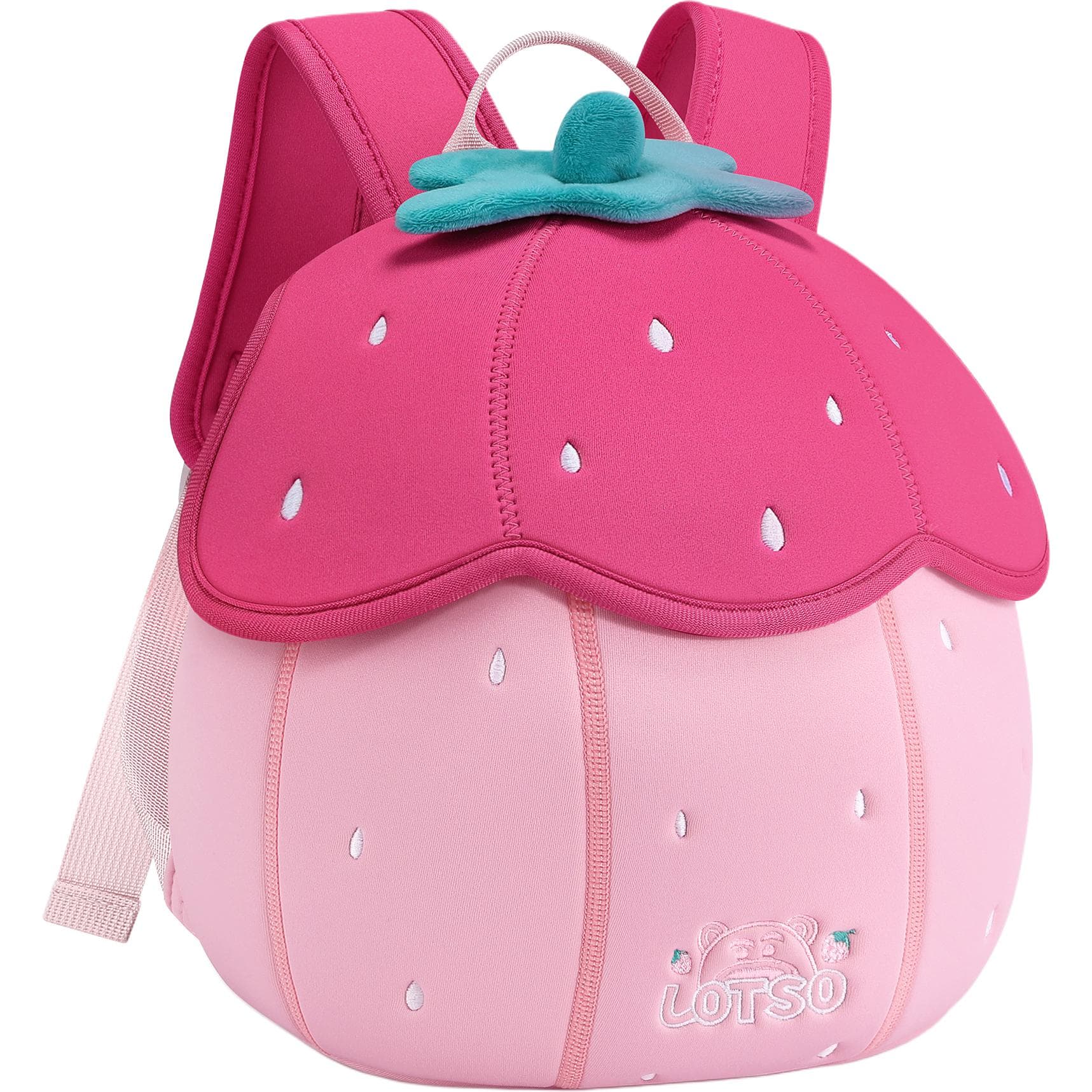 Disney Strawberry Bear Series Полиэфирное волокно Рюкзак Обычный (стандартный) Детский Многоцветный - изображение 2