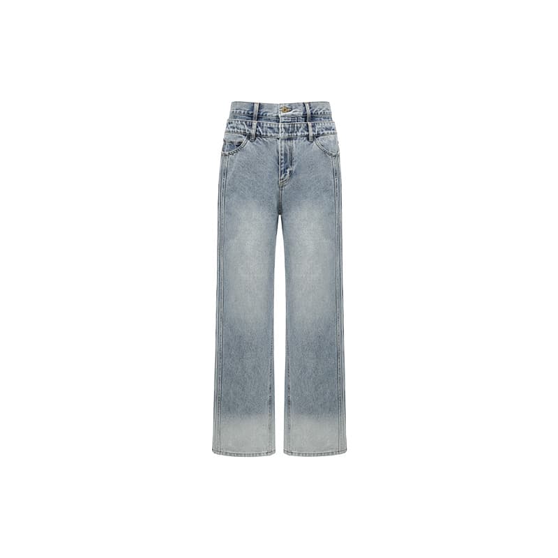 Штаны Feng Chen Wang Blue Unisex Jeans Фэн Чэнь Ванг Синий Унисекс Джинсы - изображение 1