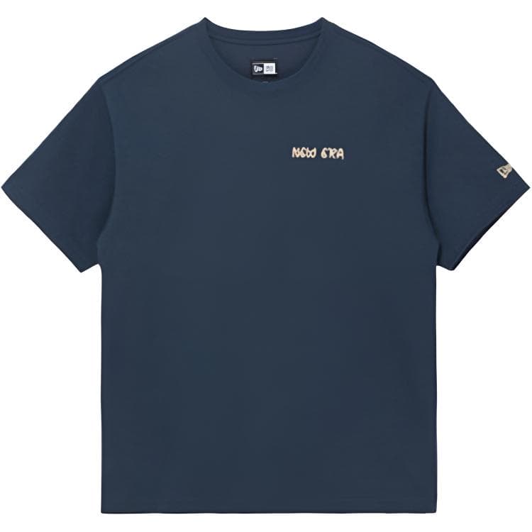 Футболка New Era Темно-синие унисекс футболки T-Shirt - изображение 2