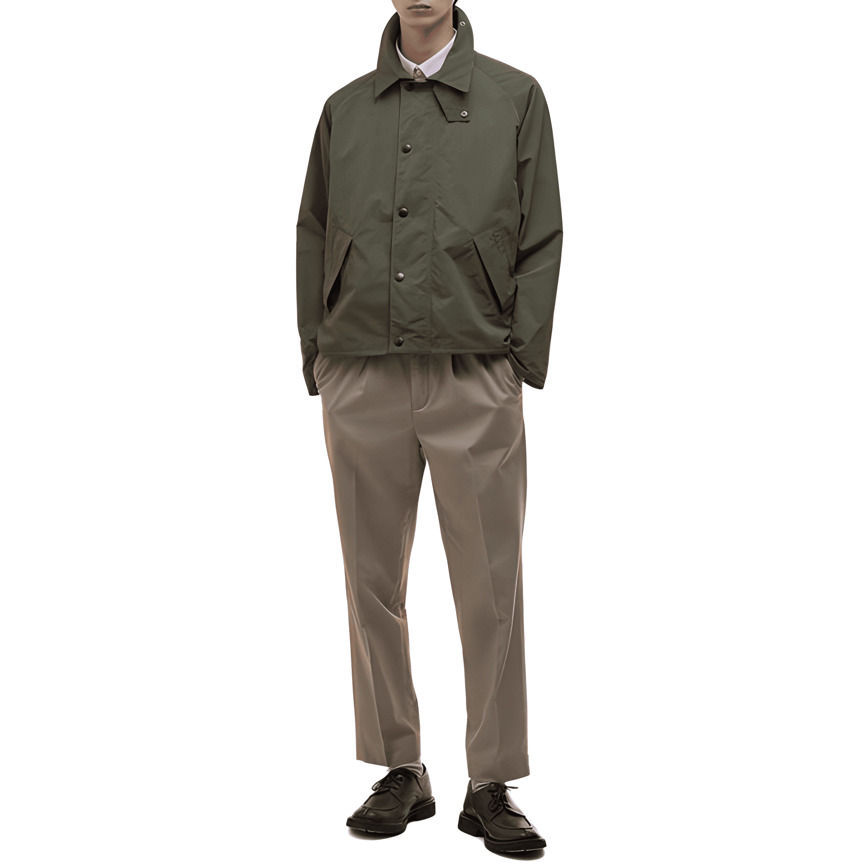Куртка Barbour SS25 Куртки и Пальто Унисекс Ферн Зеленый - изображение 2
