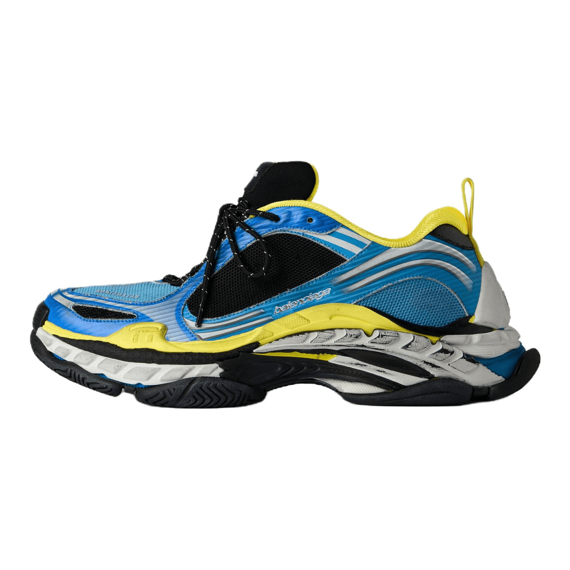 Кроссовки Balenciaga Triple S.2 .2 Low Топ Массивные кроссовки Мужской Синий Белый Желтый - изображение 1
