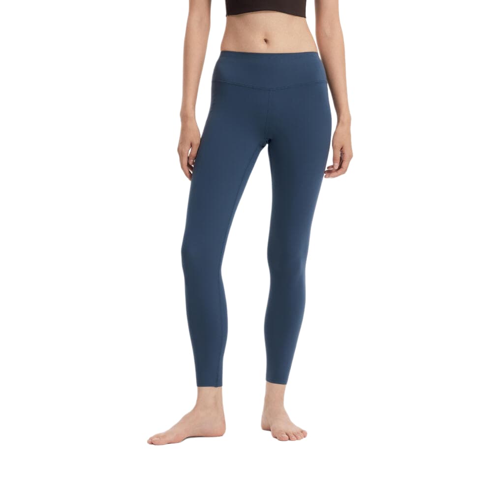 DECATHLON Темно-синие кирпичные женские штаны для йоги - изображение 1