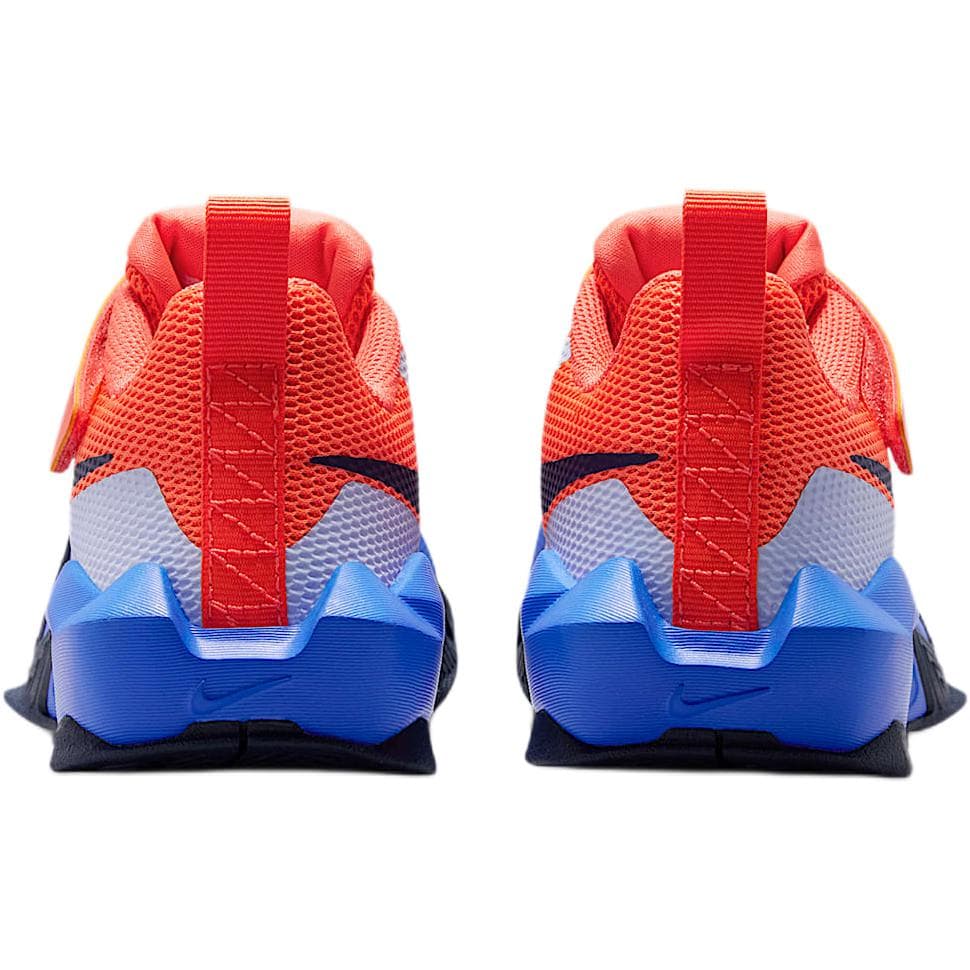 Кроссовки для баскетбола NIKE S.T.Dynamite противоскользящие и дышащие низкие баскетбольные кроссовки синие и оранжевые для детей - изображение 4