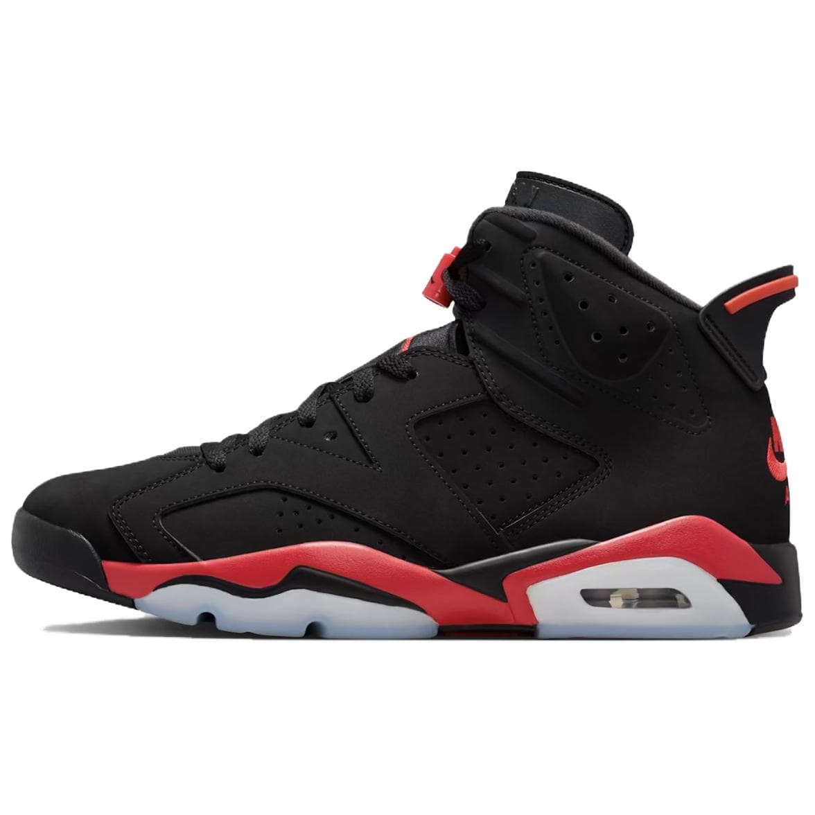 Ретро баскетбольные кроссовки Jordan Air Jordan 6 Хай-топы Ретро-баскетбольные кроссовки Мужской Черно-красный - изображение 1