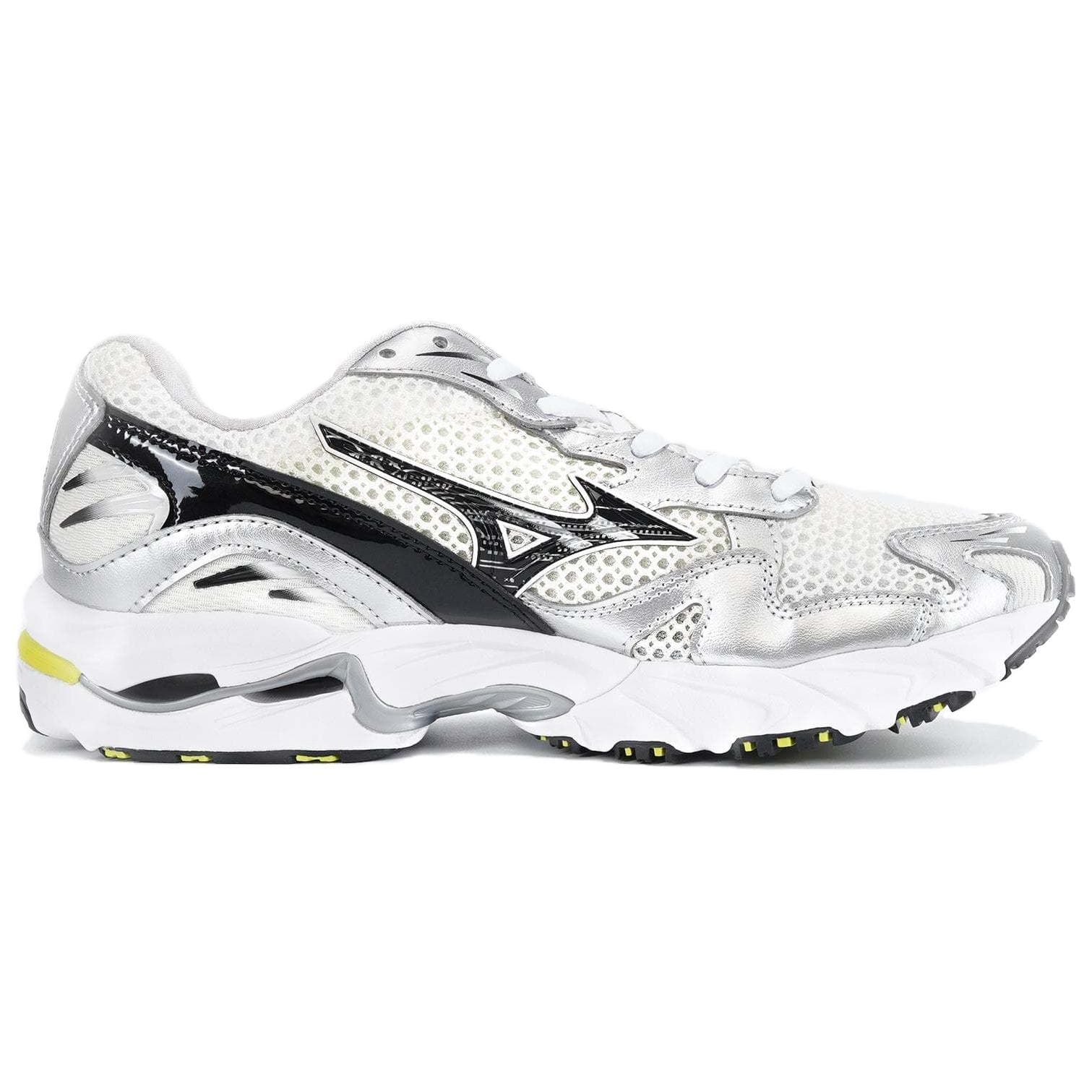 Кроссовки для бега Кроссовки для бега Mizuno Wave Rider 10 Унисекс Серебристо-белые - изображение 2