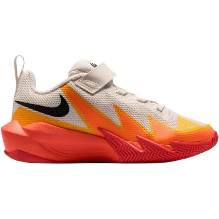 Кроссовки для баскетбола NIKE ST Dynamite Противоскользящие и Дышащие Низкие Баскетбольные Кроссовки Бежево-Оранжевые Детские - изображение 2