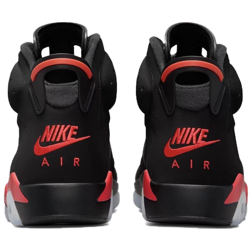 Ретро баскетбольные кроссовки Jordan Air Jordan 6 Хай-топы Ретро-баскетбольные кроссовки Мужской Черно-красный - изображение 5
