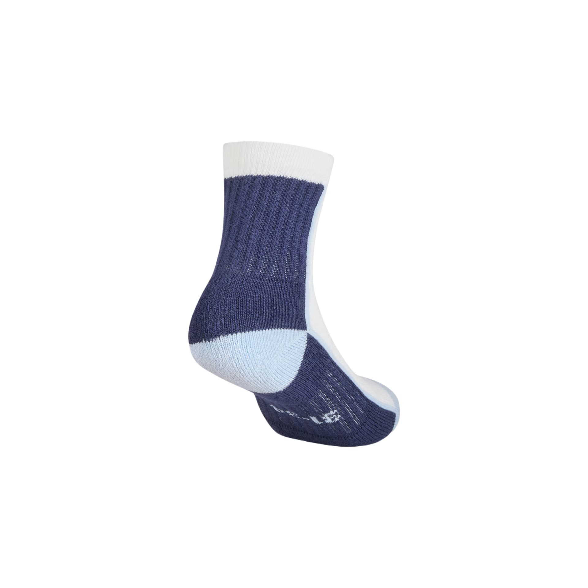 DECATHLON Ecru Gray Blue Dream Blue 3 Pack Kids Socks - изображение 3