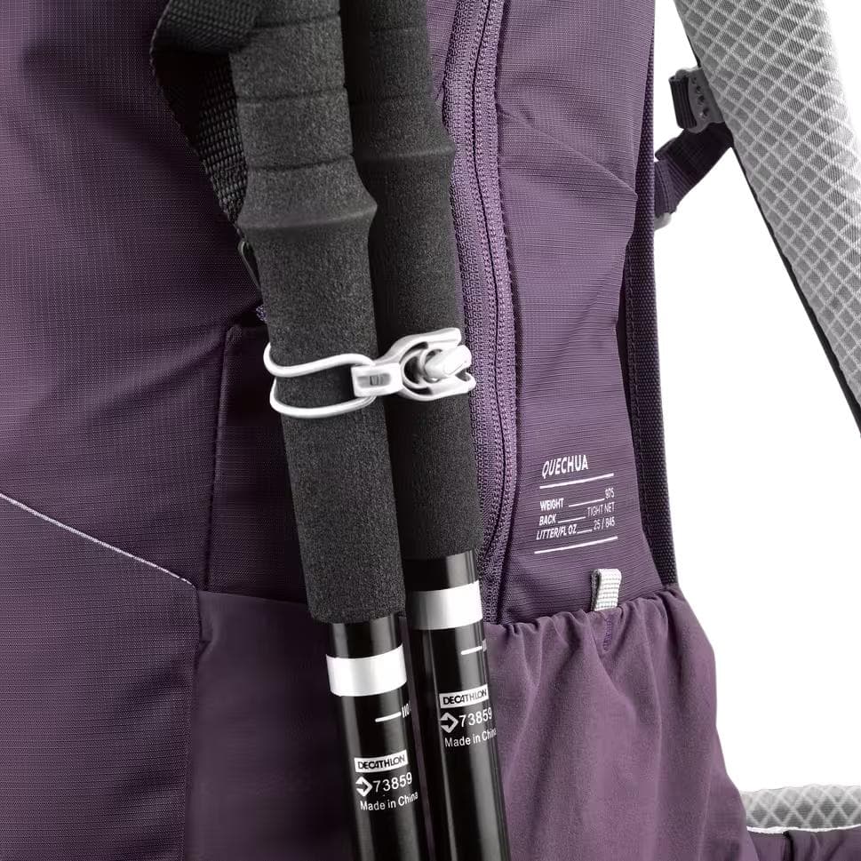 DECATHLON 25L Альпинистский рюкзак для активного отдыха сумка полиамид фиолетовый унисекс - изображение 6