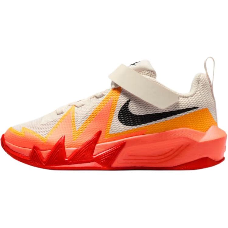 Кроссовки для баскетбола NIKE ST Dynamite Противоскользящие и Дышащие Низкие Баскетбольные Кроссовки Бежево-Оранжевые Детские - изображение 1