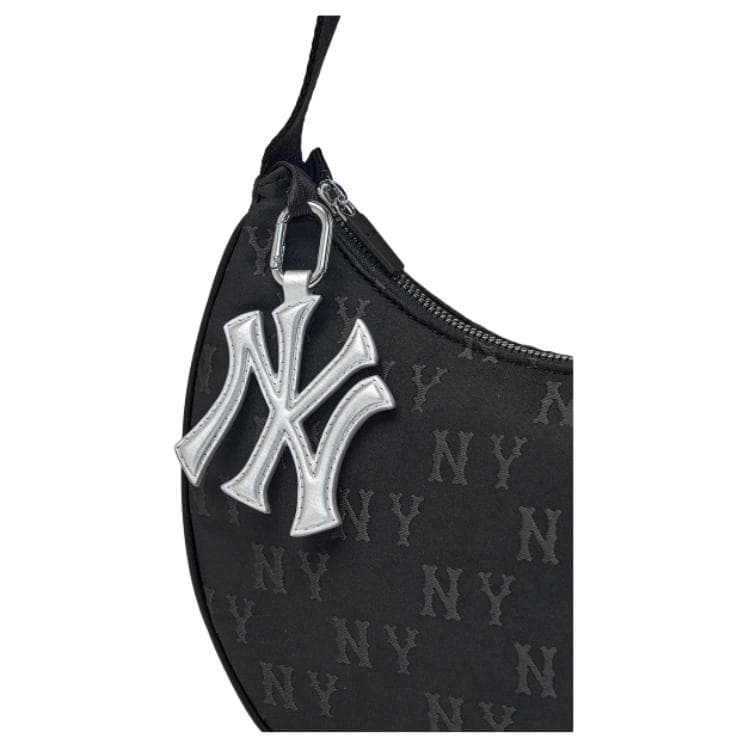Мини-сумка MLB MONOGRAM Полиэстеровая сумка через плечо Женская Черная - изображение 4