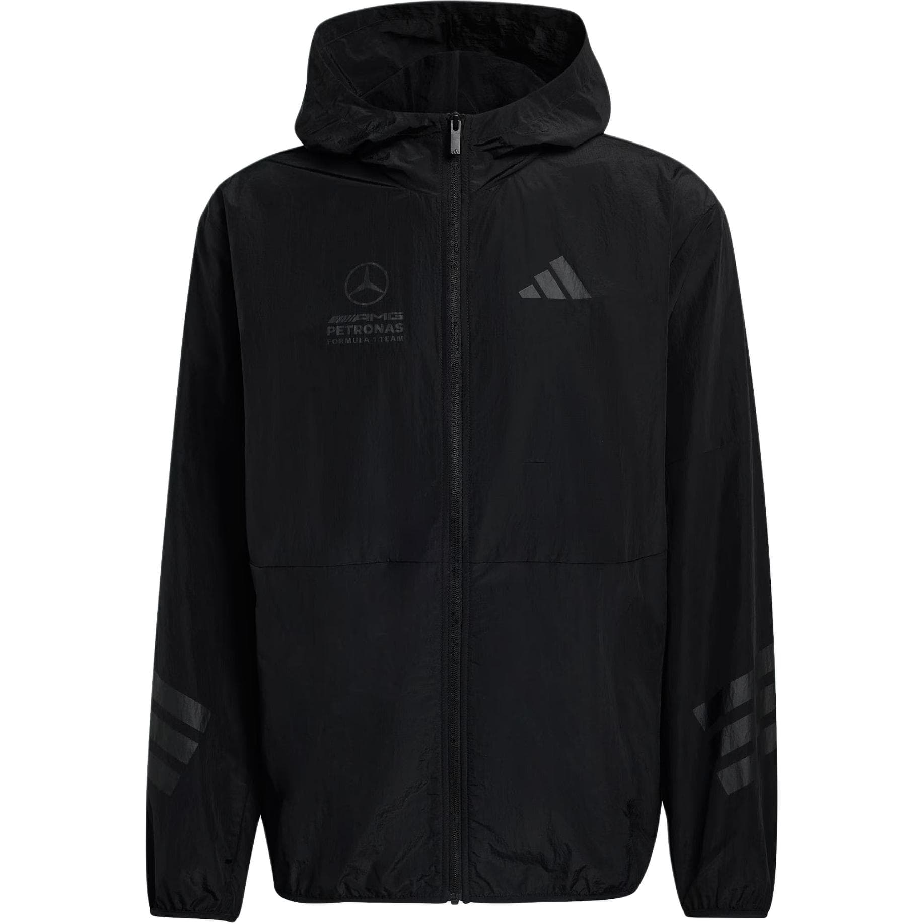 Куртка Adidas Mercedes Amg Черные Мужские Куртки - изображение 1
