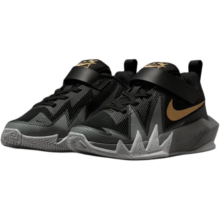 Кроссовки для баскетбола Nike ST Dynamite Дышащие Низкие Баскетбольные Кроссовки Черные Серые Детские - изображение 2
