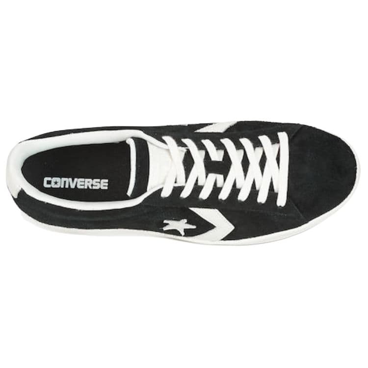 Кроссовки Converse Pro Leather 76 Ox Унисекс повседневная обувь для скейтборда низкой высоты 100% кожа Черный - изображение 4