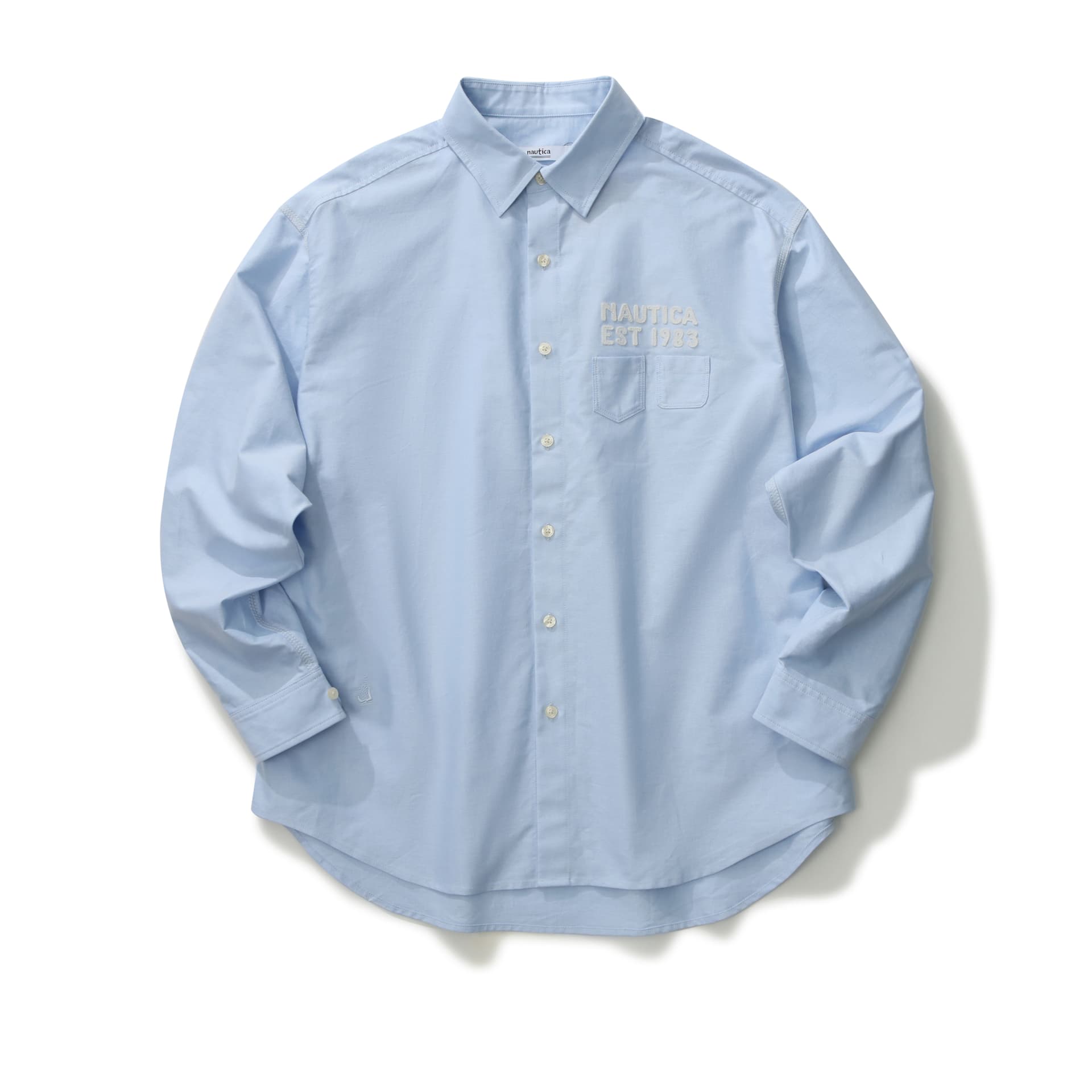 Рубашка Nautica White Sail Рубашка Унисекс - изображение 1