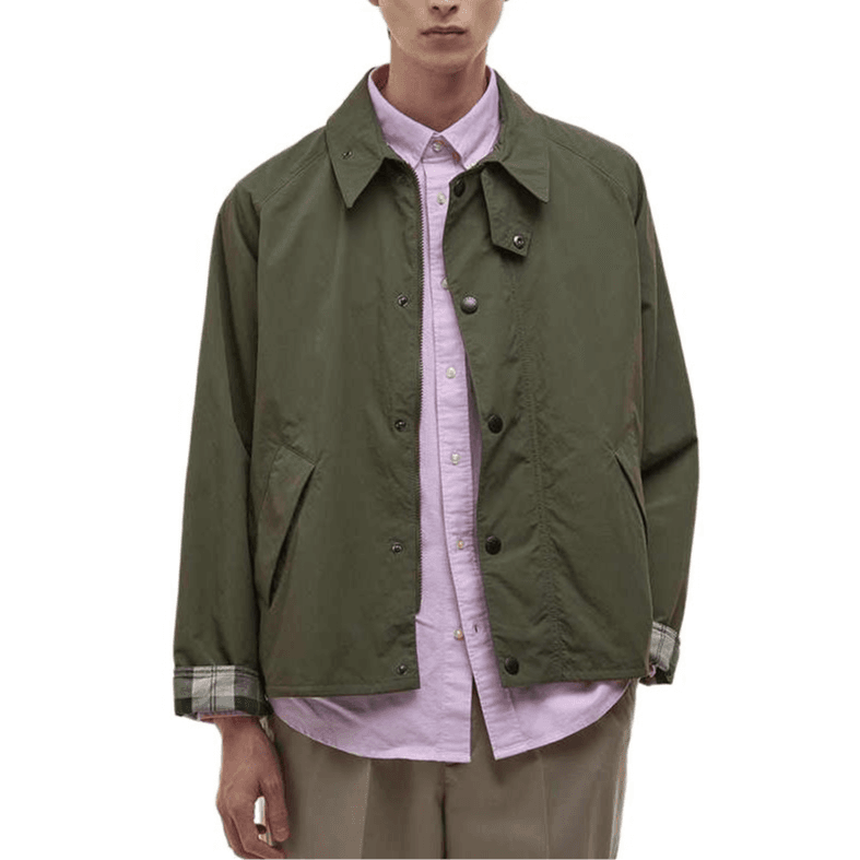 Куртка Barbour SS25 Куртки и Пальто Унисекс Ферн Зеленый - изображение 3