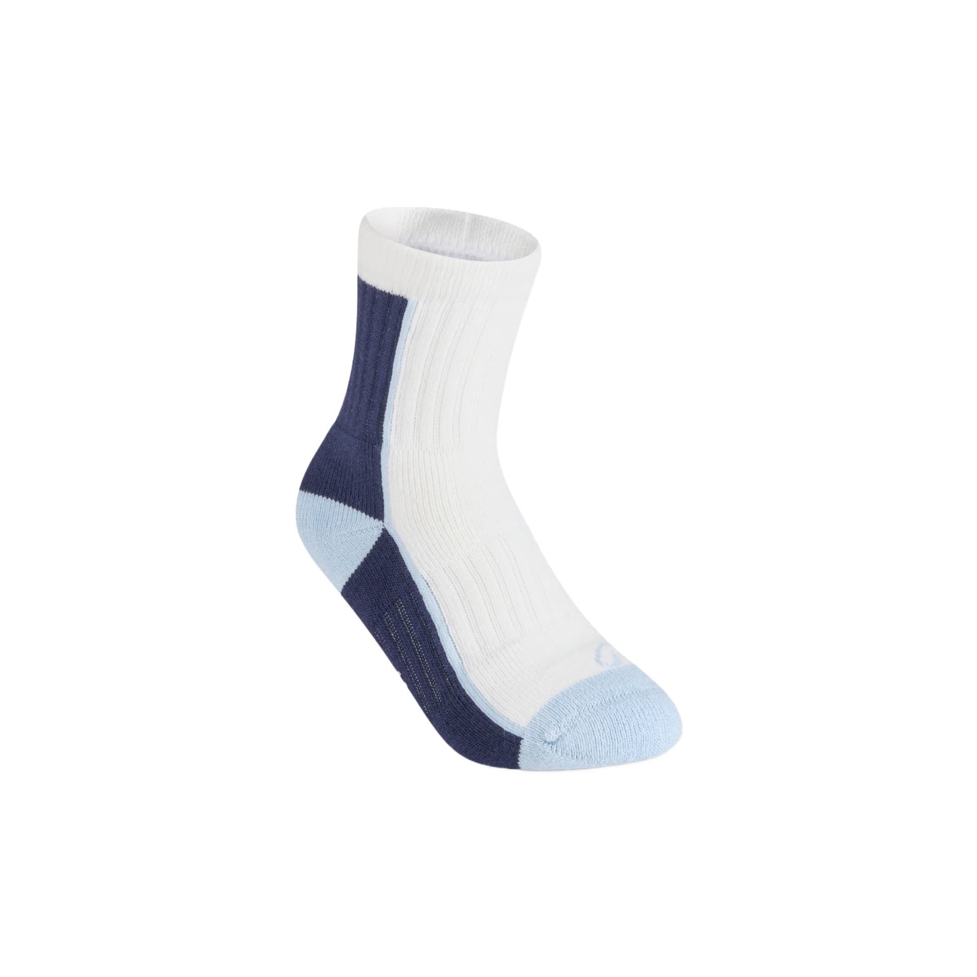 DECATHLON Ecru Gray Blue Dream Blue 3 Pack Kids Socks - изображение 2