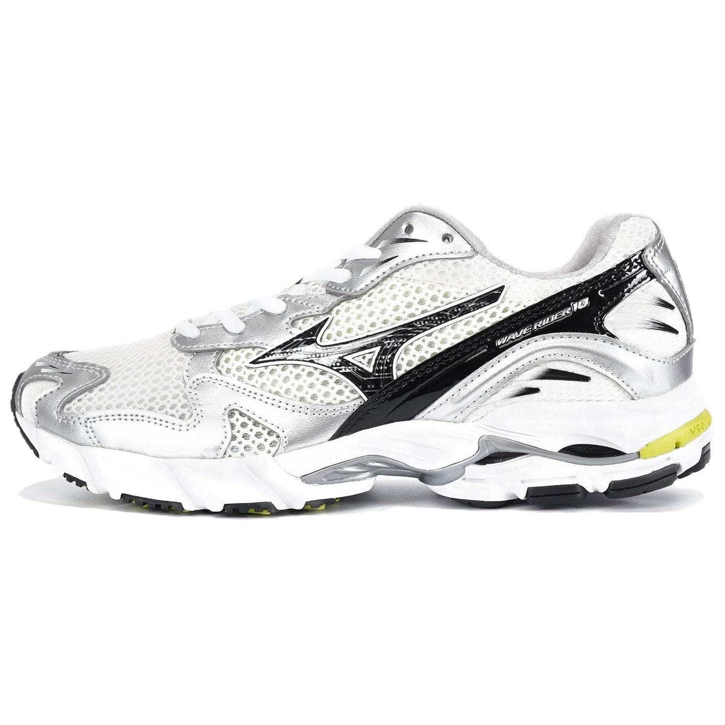 Кроссовки для бега Кроссовки для бега Mizuno Wave Rider 10 Унисекс Серебристо-белые - изображение 1