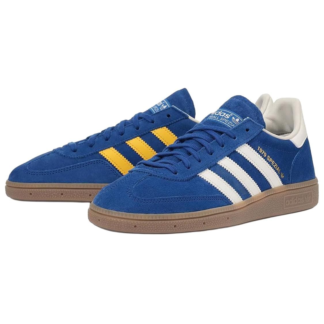 Кроссовки Adidas Originals HANDBALL SPEZIAL Низкие Кроссовки для скейтбординга Мужские Синие - изображение 5