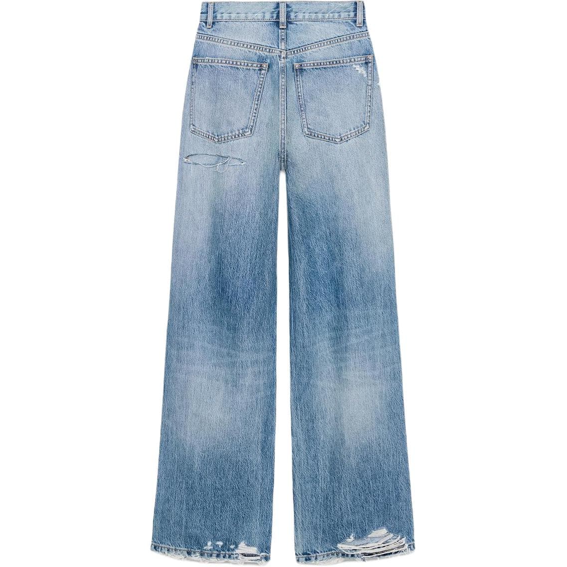 Джинсы ZARA Trf Blue Women's Jeans ZARA Trf Синий Женские Джинсы - изображение 2
