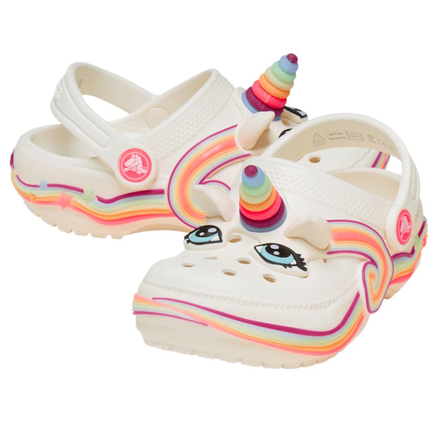 Crocs Детские сабо Розовый Мел Белый Kids - изображение 3