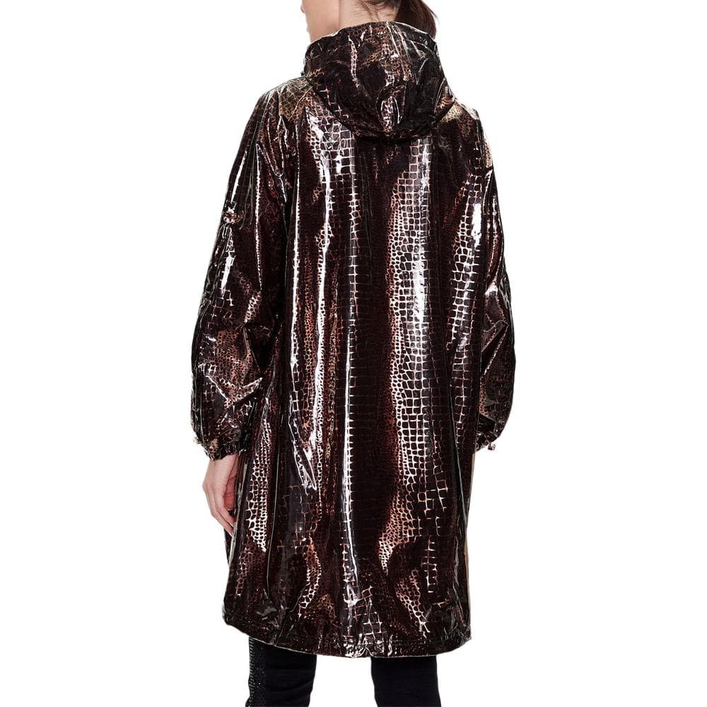 Куртка EMPORIO ARMANI EA7 Куртки Пальто Женские Коричневый - изображение 4