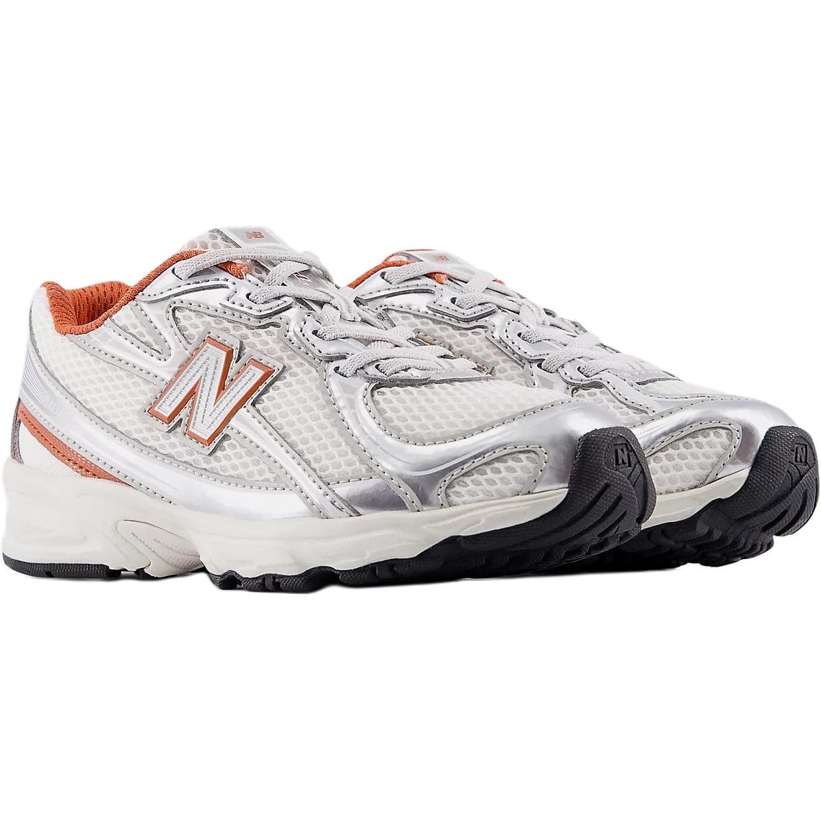 Кроссовки New Balance NB 740 Low Топ Беговые кроссовки Белый Серый Детский - изображение 3
