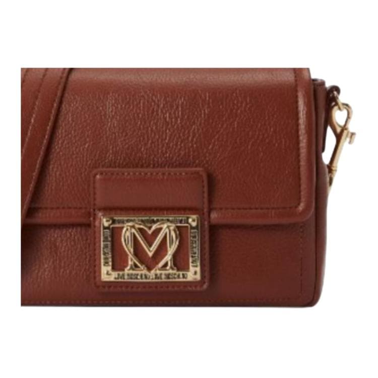 Мини-сумка LOVE MOSCHINO Искусственная кожа Сумка на плечо Женские Коричневый - изображение 2
