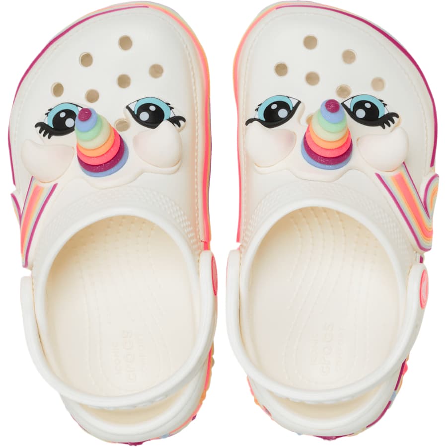 Crocs Детские сабо Розовый Мел Белый Kids - изображение 5