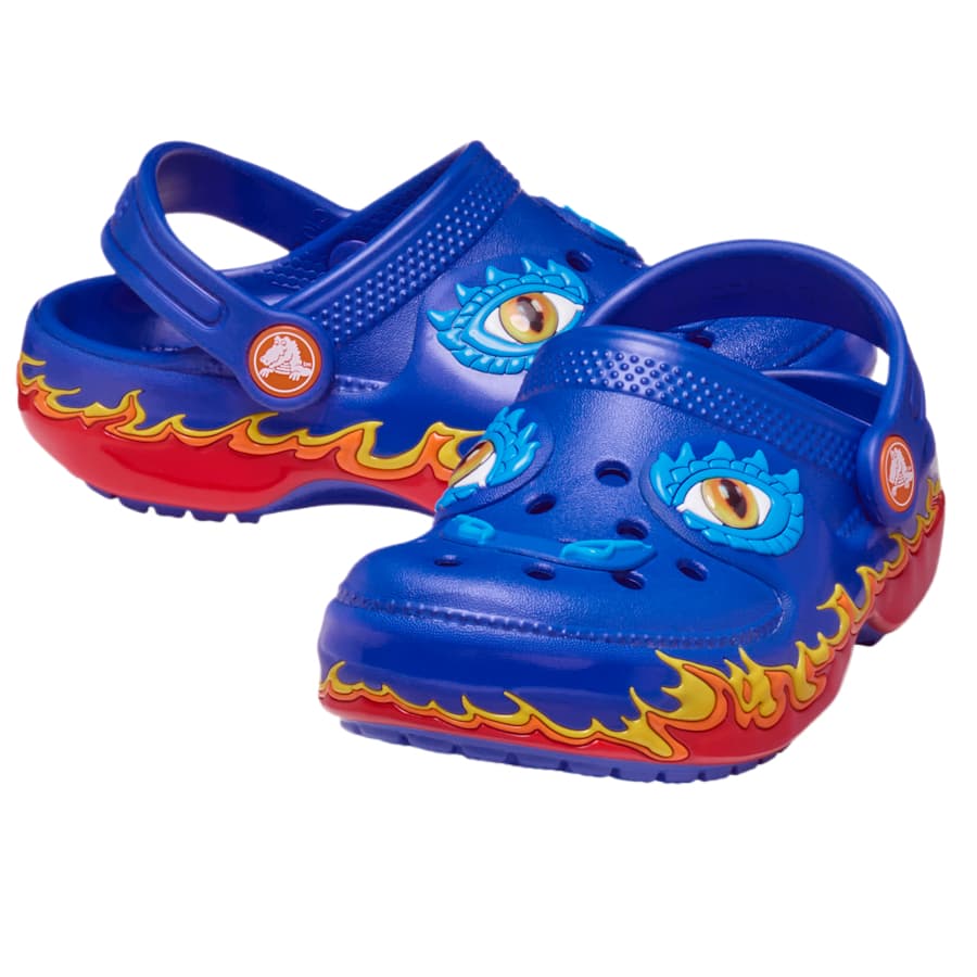 Crocs Детские сабо Синий Lightning Kids - изображение 3