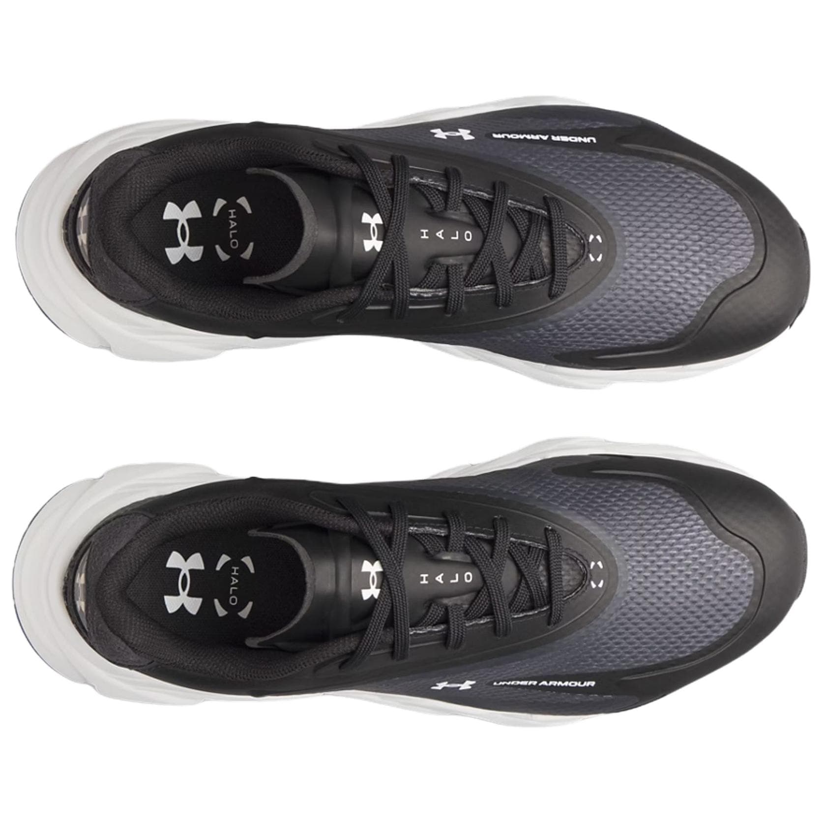 Кроссовки для гольфа Under Armour HALO Водонепроницаемый и Дышащий Гольф Обувь Мужская Черная - изображение 4
