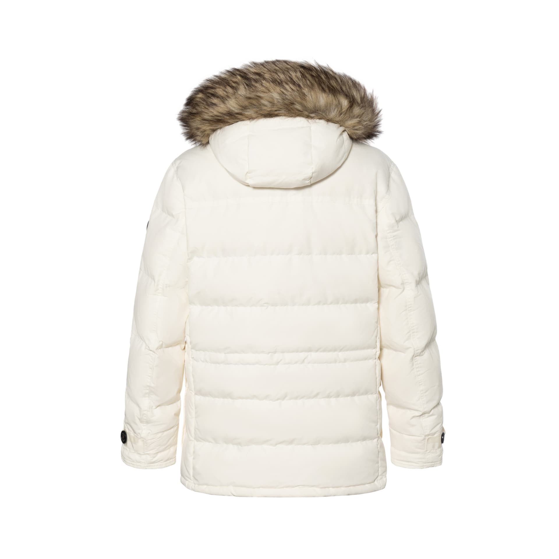 Зимняя куртка Polo Ralph Lauren FW25 Пуховик Мужской Кремовая Текстура - изображение 2