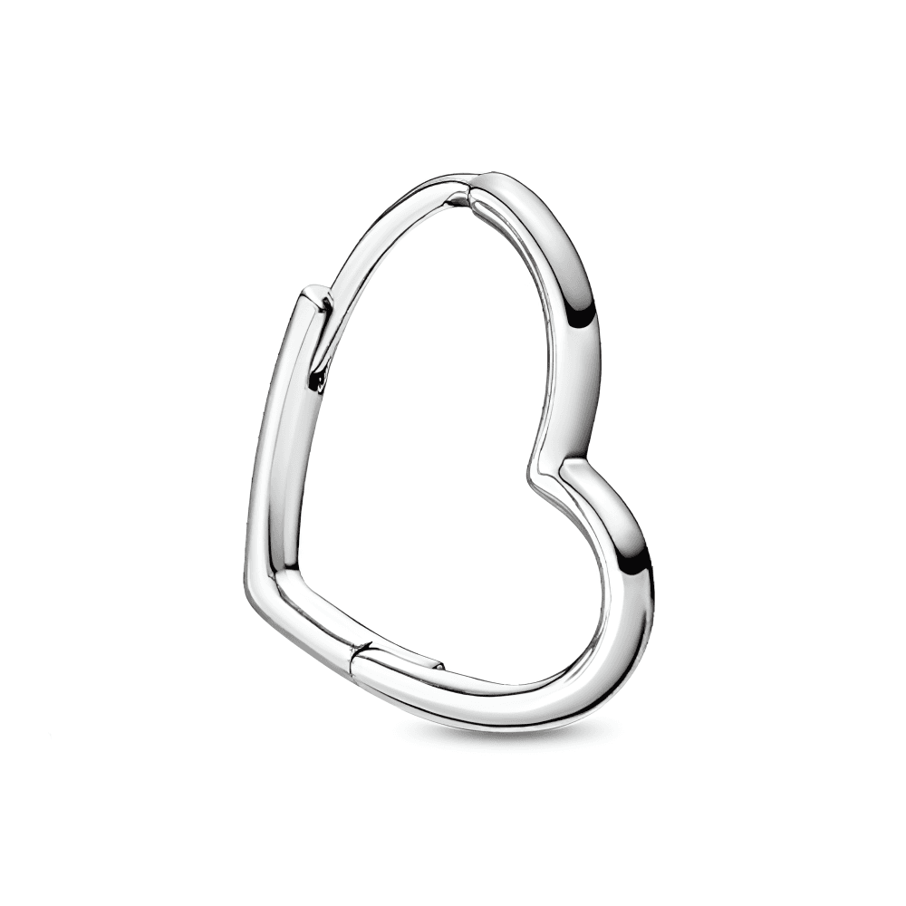 Серьги Pandora Asymmetric Heart Earrings - изображение 3