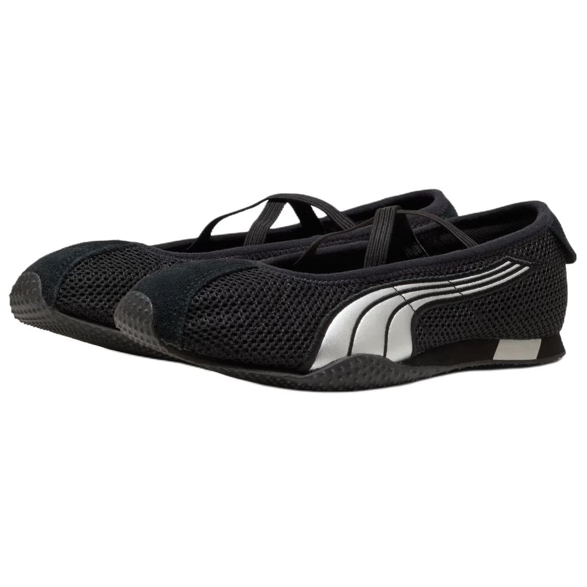 PUMA H Street Ballet Shoes Black Silver Women's - изображение 3