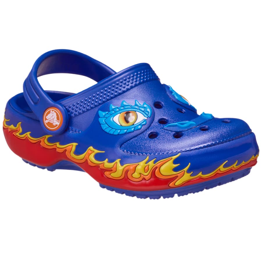 Crocs Детские сабо Синий Lightning Kids - изображение 4