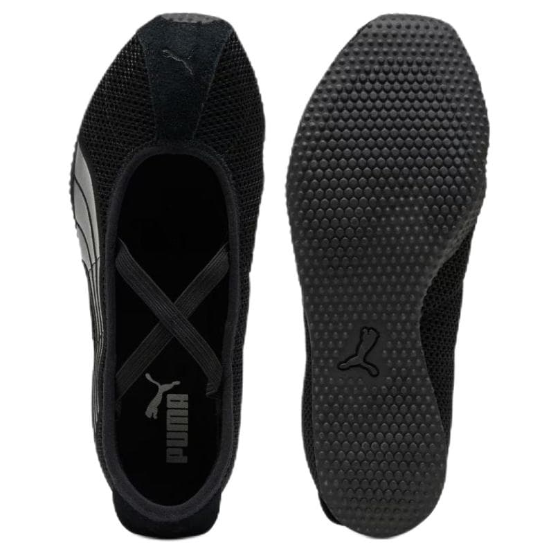 PUMA H Street Ballet Shoes Black Silver Women's - изображение 4