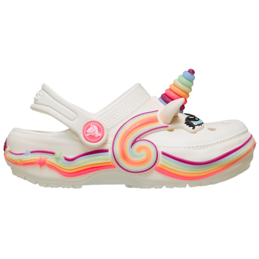 Crocs Детские сабо Розовый Мел Белый Kids - изображение 2