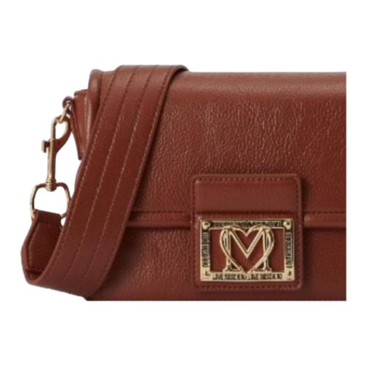 Мини-сумка LOVE MOSCHINO Искусственная кожа Сумка на плечо Женские Коричневый - изображение 3
