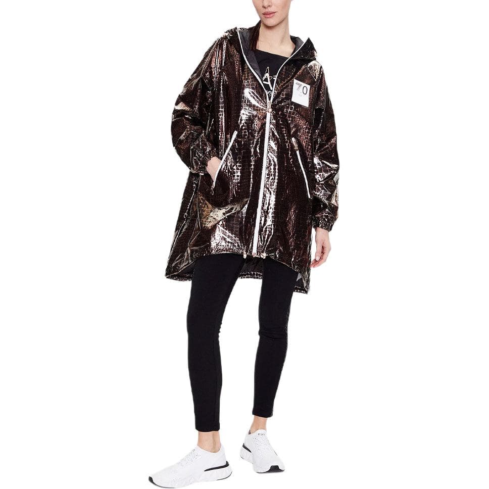 Куртка EMPORIO ARMANI EA7 Куртки Пальто Женские Коричневый - изображение 3