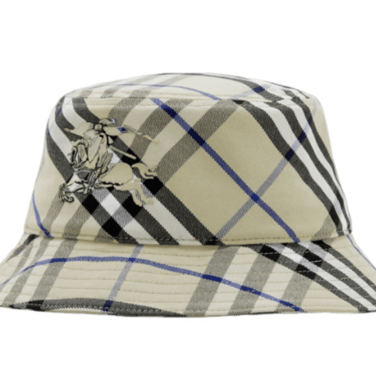 Панама Шляпы Burberry ведро мужские мохово-зеленые - изображение 2
