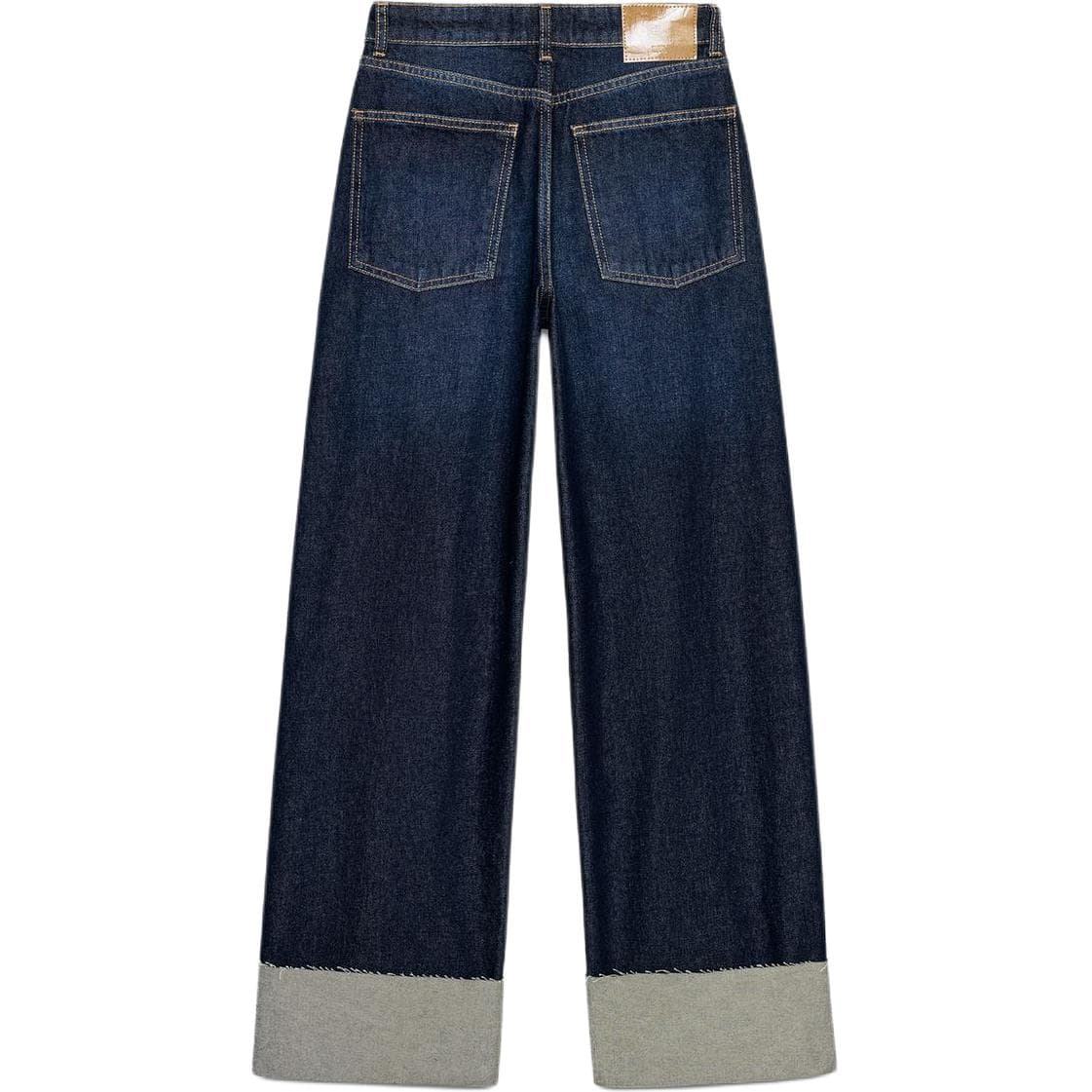 Джинсы ZARA Blue Women's Jeans ZARA Синие Женские Джинсы - изображение 2