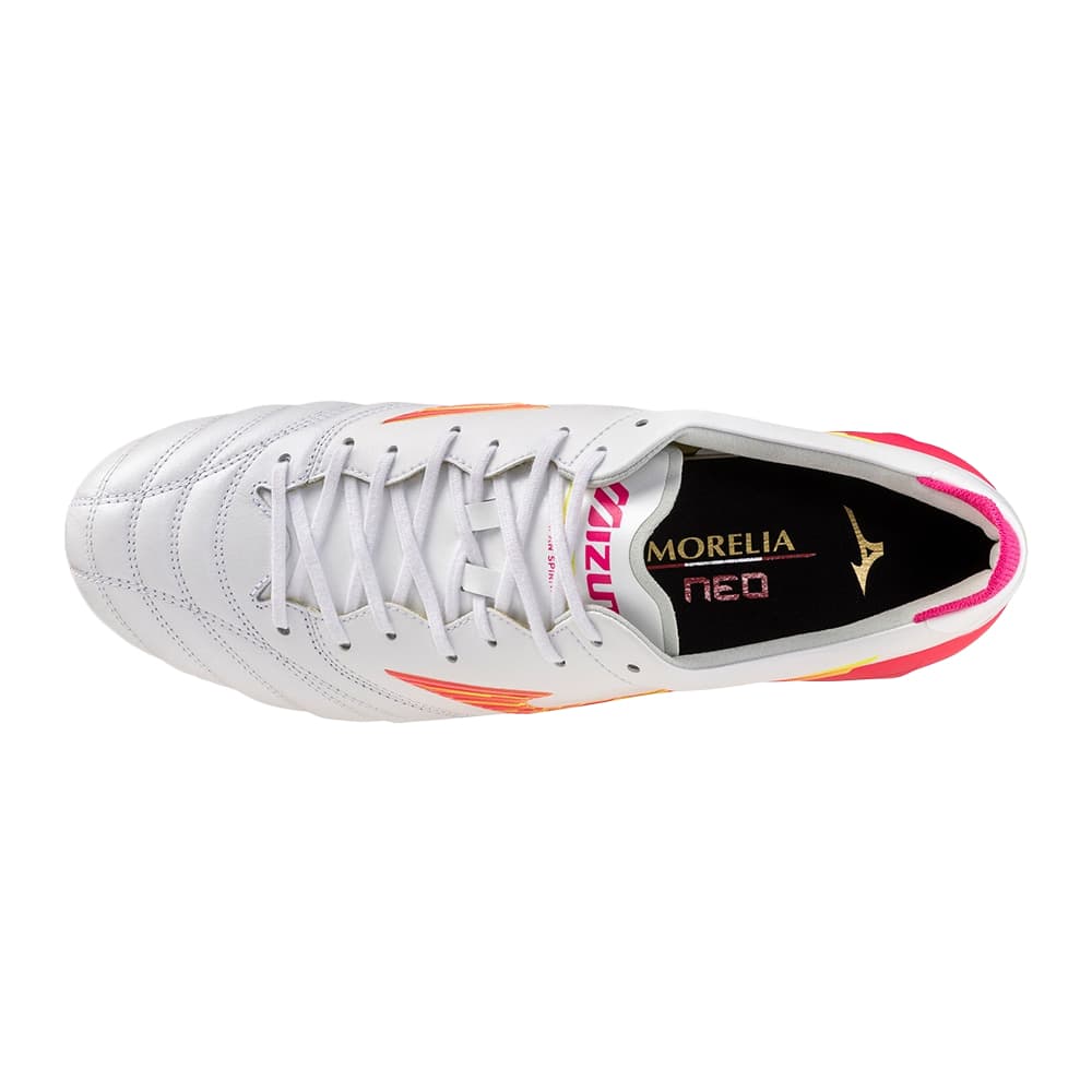 Кроссовки для футбола Mizuno Morelia Neo 4 Кожаные Дышащие Футбольные Бутсы Унисекс - изображение 3