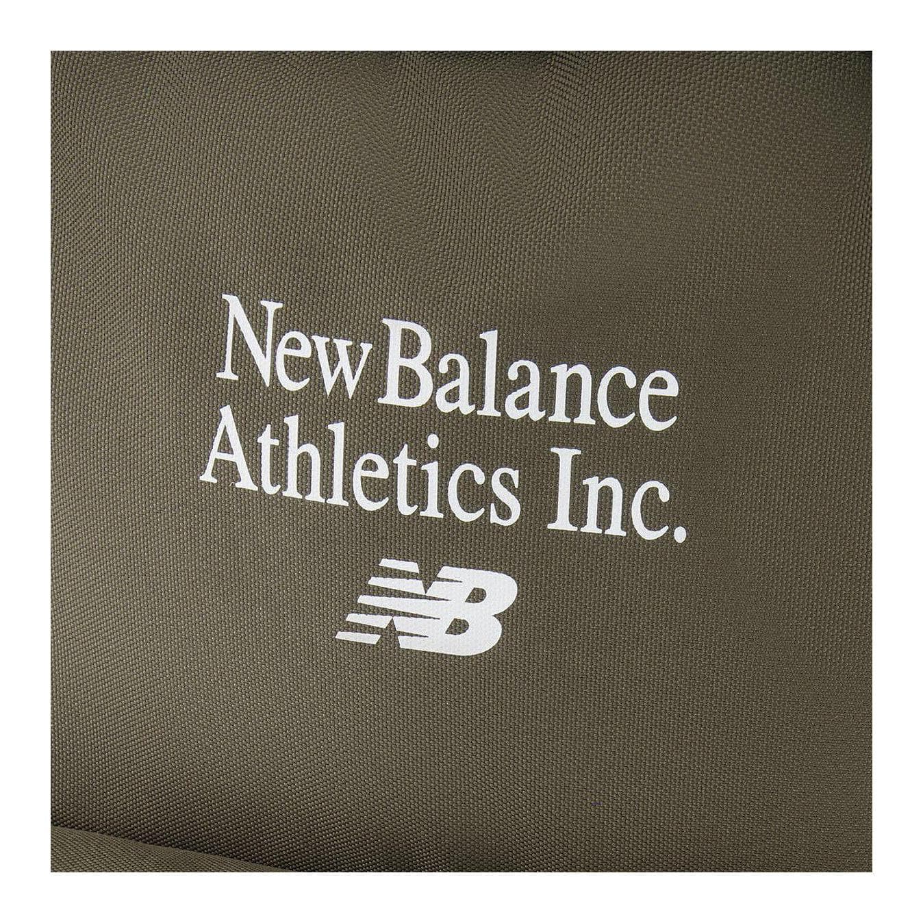 Рюкзак New Balance Ткань Рюкзак Унисекс Оливково-зеленый - изображение 5