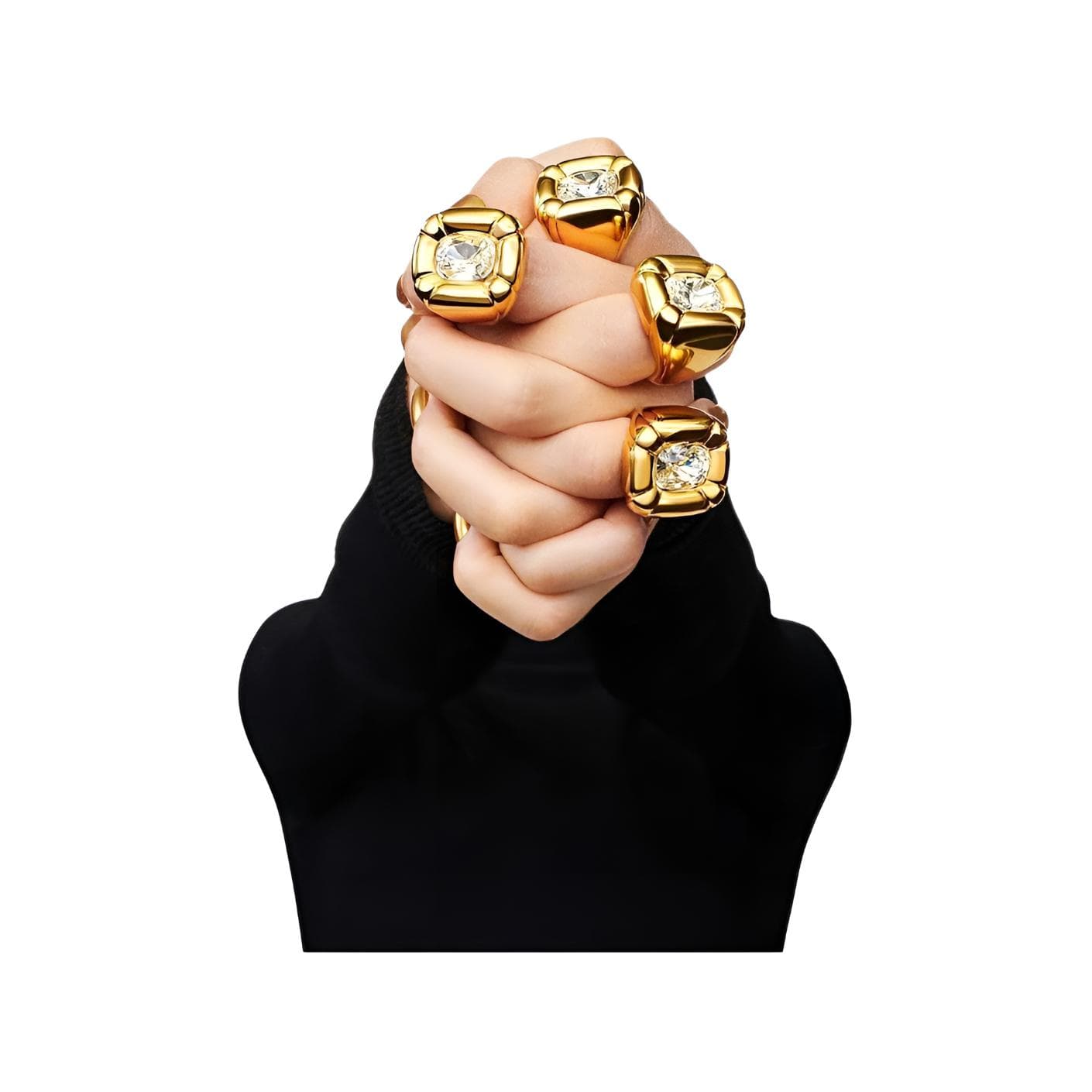 Кольцо Swarovski Dulcis Ring Gold - изображение 4