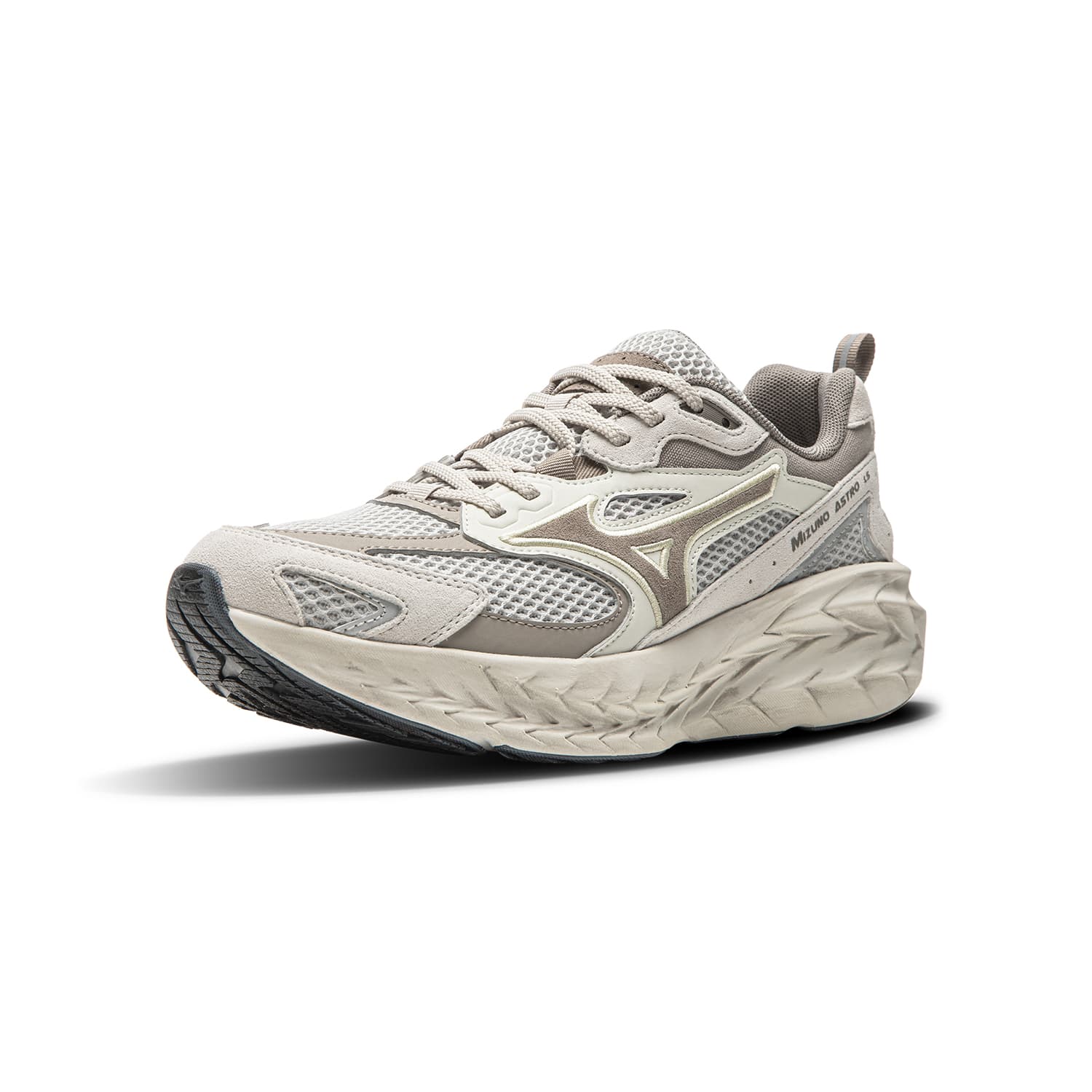 Кроссовки для бега Mizuno ASTRO LS Low Топ Беговые кроссовки Унисекс Льняная ткань Золото - изображение 2