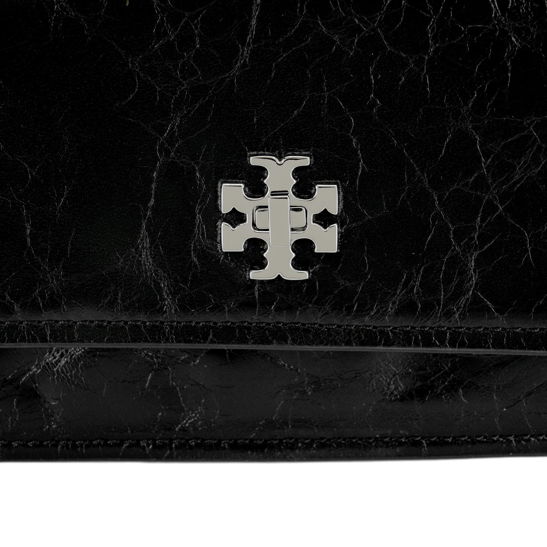 Мини-сумка Tory Burch Kira (Красный) Овчина Плечевая Сумка Мини Женская Черная - изображение 5