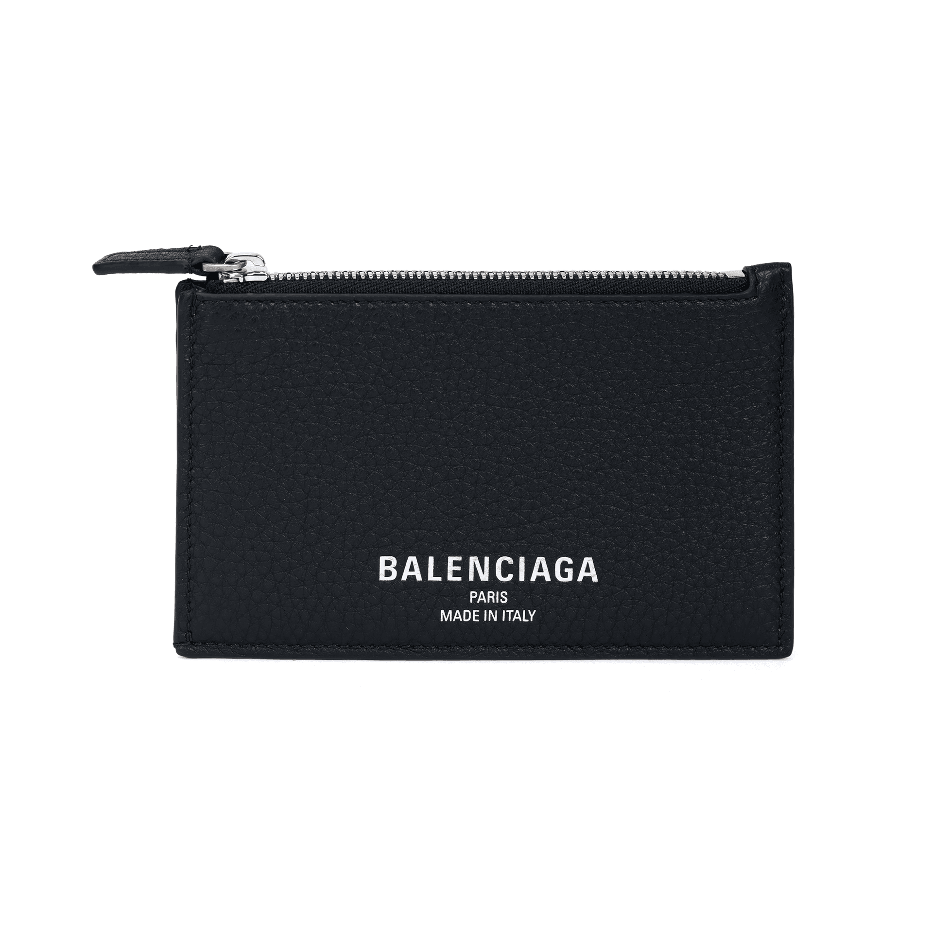 Картхолдер Balenciaga Мужской кошелек из коровьей кожи черный - изображение 5