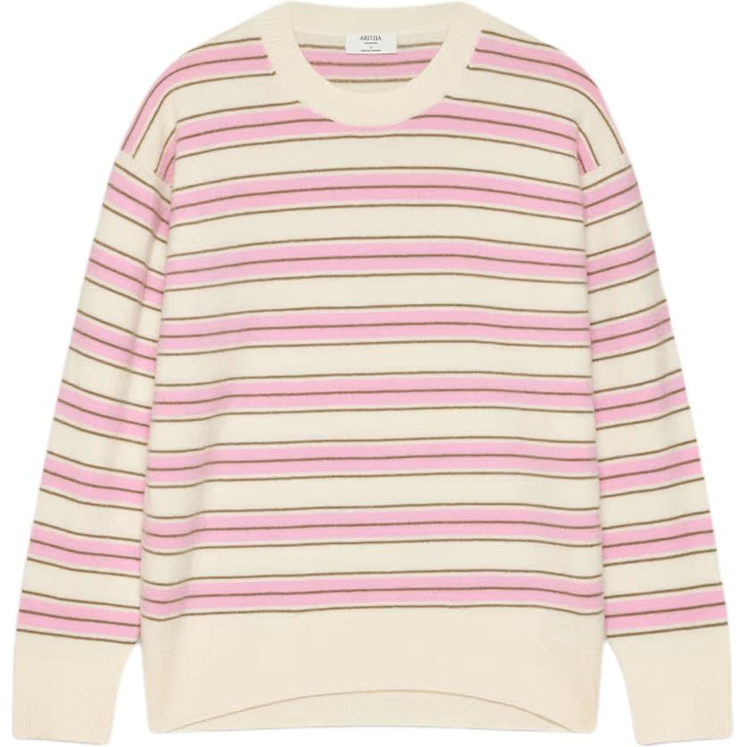 ARITZIA SS26 Bare Плюш с круглым узором Свободный Средний Свитер Плюш с круглым узором Свитер Женский - изображение 1